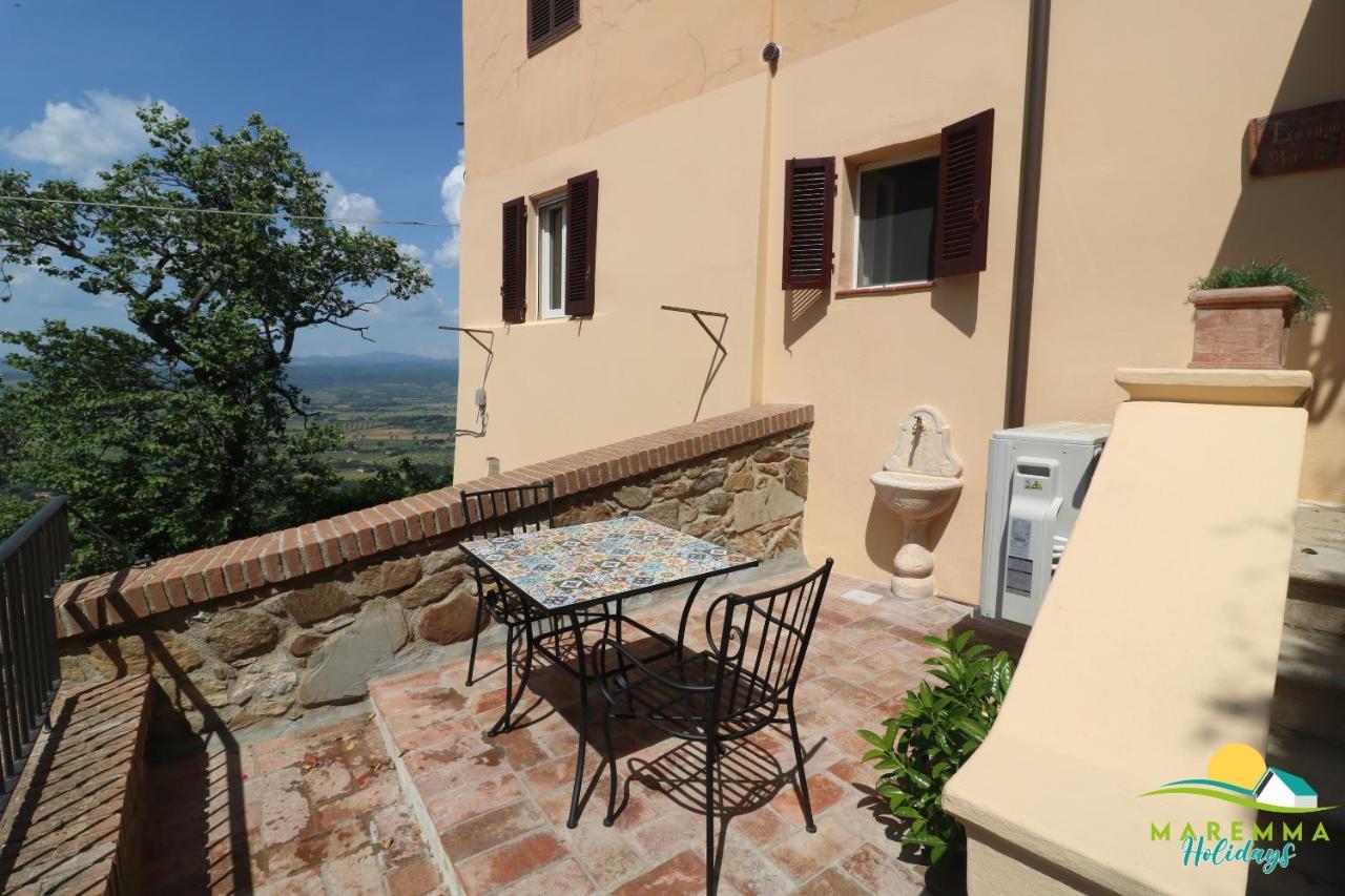 Maremma Holidays- La Casa Di Rocca Scarlino Exterior foto